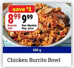 M & M Food Market Chicken Burrito Bowl offer
