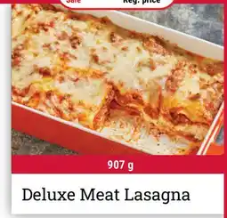 M & M Food Market Deluxe Meat Lasagna offer