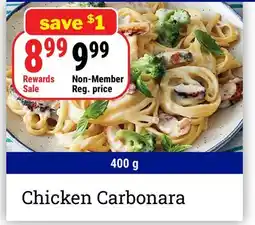 M & M Food Market Chicken Carbonara offer