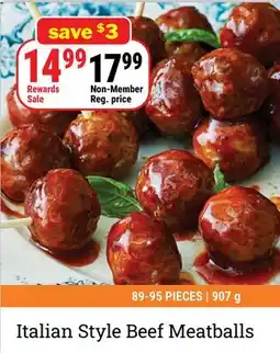 M & M Food Market Italian Style Beef Meatballs offer