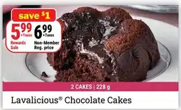 M & M Food Market Lavalicious Chocolate Cakes offer