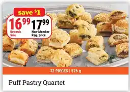 M & M Food Market Puff Pastry Quartet offer