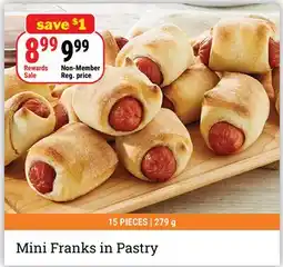 M & M Food Market Mini Franks in Pastry offer