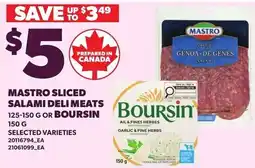 Loblaws Mastro sliced salami deli meats offer