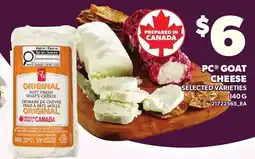 Loblaws PC goat cheese offer