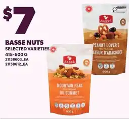 Loblaws Basse nuts selected varieties offer