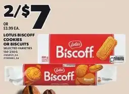 Loblaws Lotus Biscoff Cookies offer