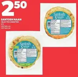 Loblaws Santosh Naan offer