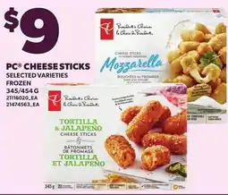 Loblaws PC cheese sticks offer