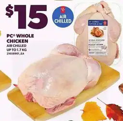 Loblaws PC whole chicken offer