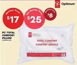 Loblaws Optimum total comfort pillow offer