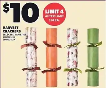 Loblaws Harvest Crackers offer