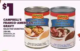 Loblaws Campbell's Franco-american gravy offer