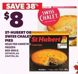 Loblaws St Hubert tourtière offer