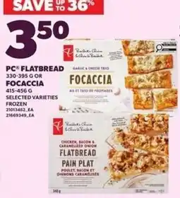 Independent Grocer PC flatbread offer