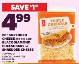 Independent Grocer PC shredded cheese offer