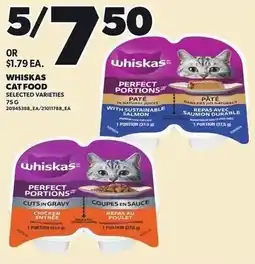 Loblaws Whiskas cat food offer