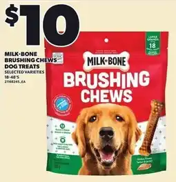 Loblaws Milk-Bone brushing chews dog treats offer