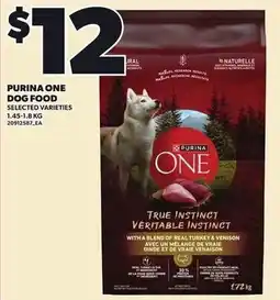 Loblaws Purina One dog food offer