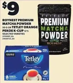 Loblaws Roynest premium matcha powder offer
