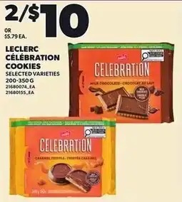 Loblaws Leclerc celebration cookies offer
