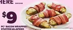 Independent Grocer PC bacon wrapped stuffed jalapeno offer