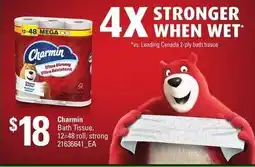 Loblaws Charmin bath tissue offer