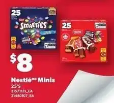 Loblaws Nestle Minis offer