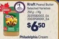 Loblaws Kraft Peanut Butter Selected Varieties offer