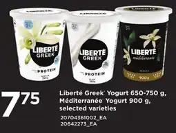 Independent Grocer Liberté Greek Yogurt offer