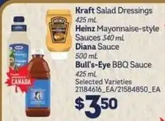 Loblaws Kraft salad dressings offer