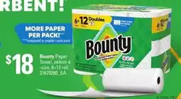 Loblaws Bounty Paper Towel offer