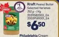 Loblaws Kraft peanut butter selected varieties offer