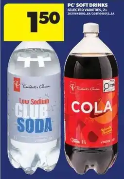 Real Canadian Superstore PC soft drinks offer