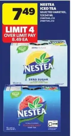 Real Canadian Superstore Nestea iced tea offer