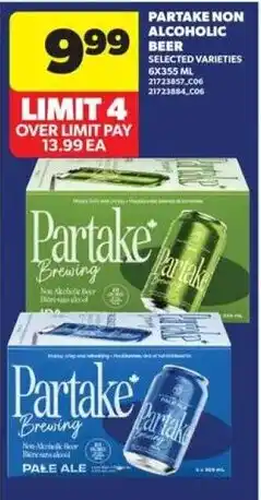 Real Canadian Superstore Partake non alcoholic beer offer