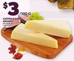 Loblaws Castello aged havarti offer