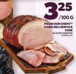 Loblaws Our Chefs hams deli service offer