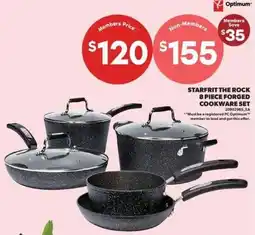 Real Canadian Superstore Starfrit the rock 8 piece forged cookware set offer