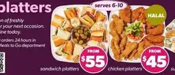 Loblaws sandwich platters offer