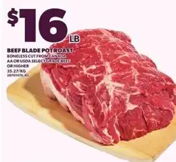 Loblaws Beef blade pot roast offer
