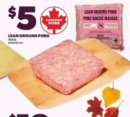 Loblaws Canadian pork lean ground pork offer