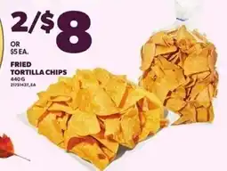 Independent Grocer Fried tortilla chips offer