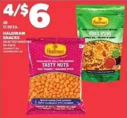 Independent Grocer Haldiram's snacks offer