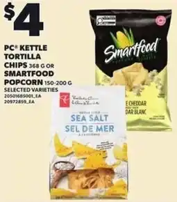 Independent Grocer PC kettle tortilla chips offer