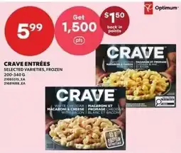 Independent Grocer Crave entrées offer
