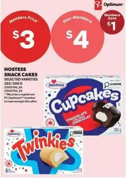 Real Canadian Superstore Hostess snack cakes selected varieties offer