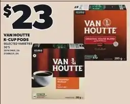 Independent Grocer Van Houtte k-cup pods offer