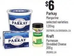Independent Grocer Parkay margarine selected varieties offer