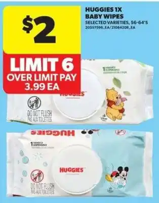 Real Canadian Superstore Huggies baby wipes offer